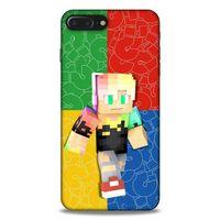 Lopard Apple Iphone 7 Plus Uyumlu Kılıf PiXel (49) Ultra Silikon Kılıf DJ MC
