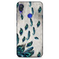 Xiaomi Redmi Note 7 Pro Kılıf Desenli Özel Seri Tüyler (16) Kalın Kılıf