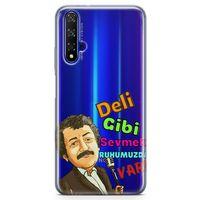 Honor View 20 Kılıf Caps Müslüm Gürses Arka Kapak Koruma Desenli Full Koruyucu