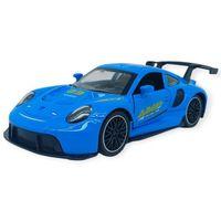 Sesli Işıklı Spor Araba 15 cm - 3291D - Mavi