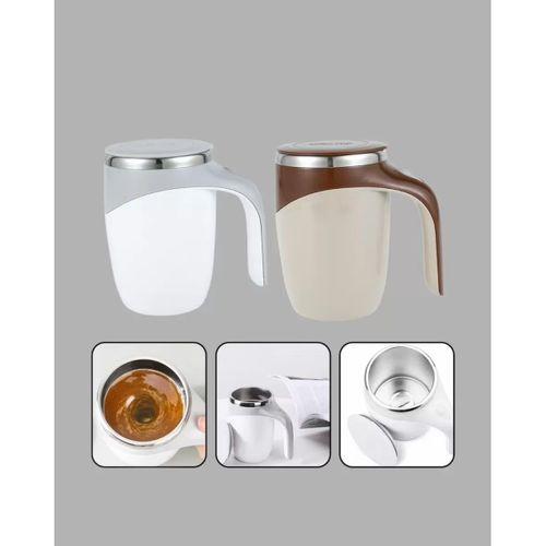 Usb Şarjlı Manyetik Karıştırıcı Kupa Otomatik Karıştırma Paslanmaz Çelik