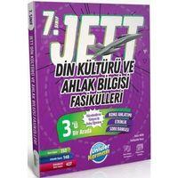 7. Sınıf Din Kültürü ve Ahlak Bilgisi JETT Soru Fasikülleri Ünlüler Yayınları