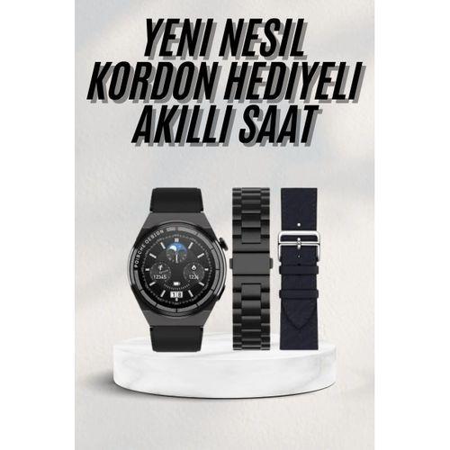 En Çok Tercih Edilen Akıllı Saat Amoled Ekran Nabız Sensörü Gps Uyumlu Adımsayar