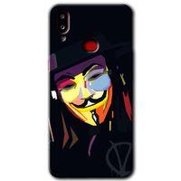 Potkal Hediye Fabrikası Samsung Galaxy A10s Kılıf HD Desen Baskılı Arka Kapak - Vendetta