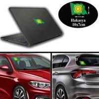 Hakasya Arma, Araba, Cam, Laptop Etiket Oto Sticker -araç Aksesuar 10x7 Cm