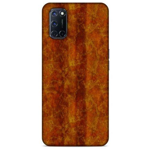 Mermer Desenli (38) Tema Neo Hybrid Kılıf Kehribar Oppo A92 Kılıf