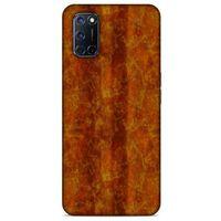 Mermer Desenli (38) Tema Neo Hybrid Kılıf Kehribar Oppo A92 Kılıf