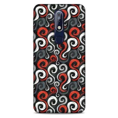 Geometrix 62 Nokia 7.1 Kılıf Silikon Kapak