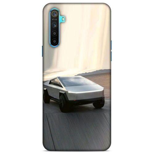 Lopard Oppo Realme 6i Uyumlu Kılıf PickUpX (17) Tasarım Kılıf Gümüş Gri