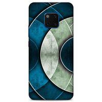 Lopard Huawei Mate 20 Pro Uyumlu Kılıf Soyut Sanat (43) Baskılı Thin Fit Kılıf