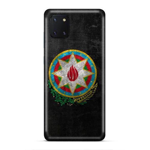 Huawei Y5P Uyumlu Kılıf Azarbaijan (39) Liquid Crystal Kılıf Amblem