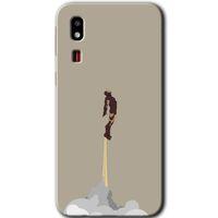 Samsung Galaxy A2 Core Kılıf HD Desen Baskılı Arka Kapak - İronman-Airport