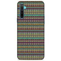 Kazak (12) Desenli Silikon Kapak Oppo Realme 6i Kılıf