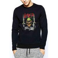 SLAYER Death Metal Heavy Thrash Dark Baskılı Siyah Erkek Sweatshirt
