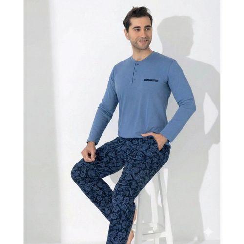 Boyraz 0403 Erkek Uzun Kol Pijama Takımı