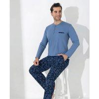Boyraz 0403 Erkek Uzun Kol Pijama Takımı