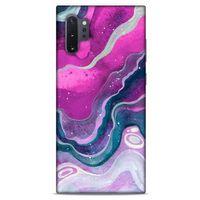 Samsung Galaxy Note 10 Plus Uyumlu Kılıf Pembe Delisi (17) Tasarım Kılıf Fuşya