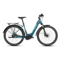 Carraro E-Flow X 27.5 Jant Elektrikli Şehir Bisikleti 44cm Gece Yeşili Turkuaz-Su Yeşili