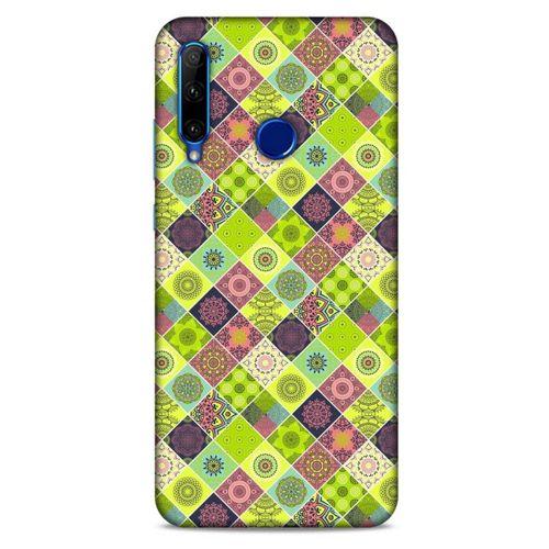 Ethnic Culture (20) Huawei Y6P Kılıf Silikon Kapak Desenli