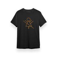 Yellowjackets Symbol Siyah Kısa kol Erkek Tshirt