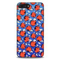 Frutix Elma 04 Apple Iphone 8 Plus Kılıf Desenli Silikon