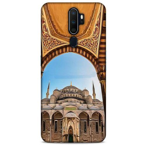 Oppo A5 2020 Kılıf Dünya Mimarisi (13) Silikon Kap Sultanahmet Camii