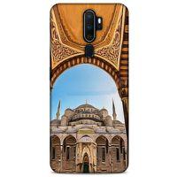 Oppo A5 2020 Kılıf Dünya Mimarisi (13) Silikon Kap Sultanahmet Camii