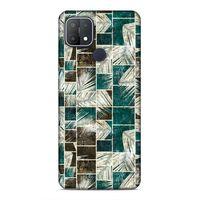 Oppo A15s Uyumlu Kılıf Utopia (25) Antişok Kapak Yeşil