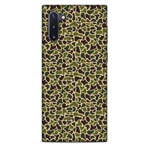 Kamuflaj 32 Samsung Galaxy Note 10 Kılıf Silikon Kapak