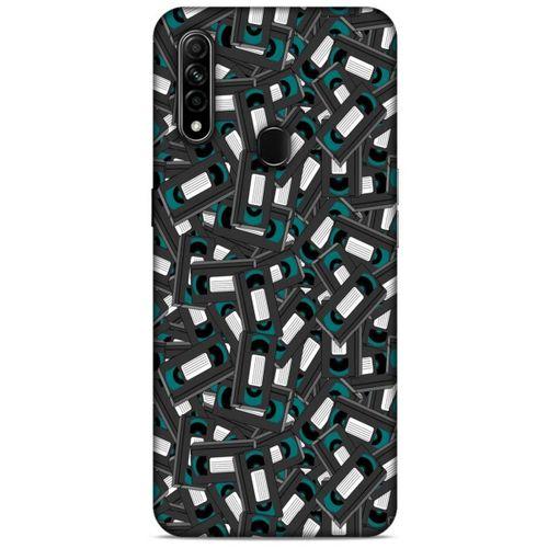 Retro (26) Desen Tpu Silikon Kılıf Renkli Oppo A31 Kılıf