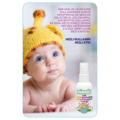 Minoris Minoris Baby Organik Pişik Önleyici Sprey 100ml