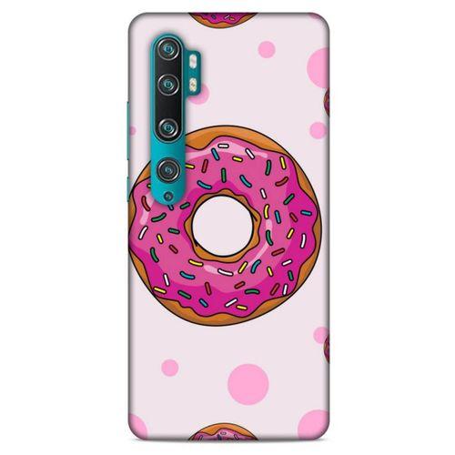 Xiaomi Mi Note 10 Pro Uyumlu Kılıf Pembe Delisi (25) Antişok Kapak Donut