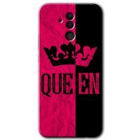 Huawei Mate 20 Lite Kılıf Baskılı Kapak - Queen +Tam Ekran Koruyucu