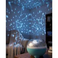 Bluetooth Bağlantılı Gece Lambası Yıldız Projeksiyon Işığı 7 Renk Efekti Ve Zamanlayıcı Fonksiyonlu