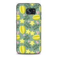 Frutix Carambola 01 Samsung Galaxy S7 Edge Kılıf Desenli Silikon