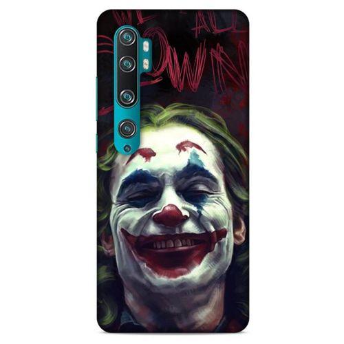 Xiaomi Mi Note 10 Uyumlu Kılıf Joker (16) Kalın Kılıf Siyah Kırmızı