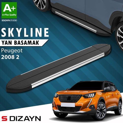 S-Dizayn Peugeot 2008 2 Skyline Krom Yan Basamak 183 Cm 2020 Üzeri A+ Kalite