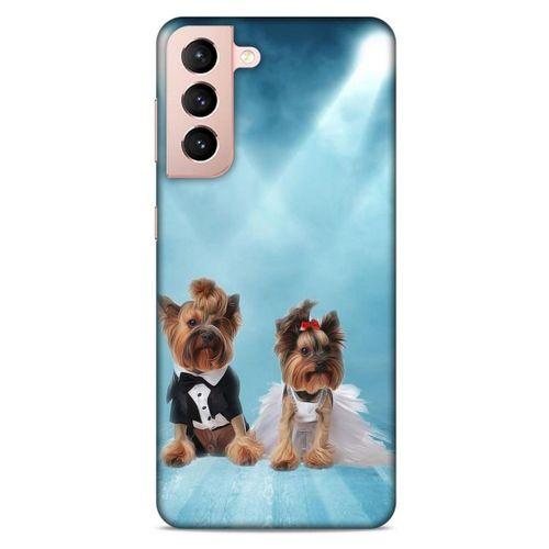 Lopard Samsung Galaxy S21 Uyumlu Kılıf Köpek Kıyafetleri (18) Telefon Kılıfları