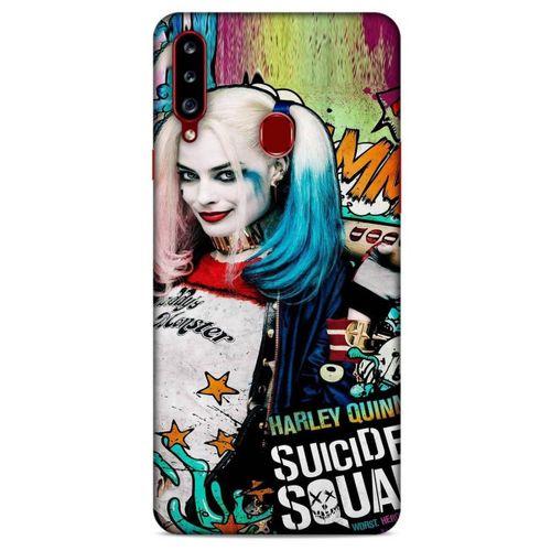 Samsung Galaxy A20s Uyumlu Kılıf Harley Quinn (47) Crystal Flex Kılıf Suicide Squad