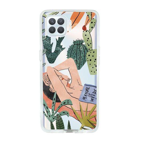 Oppo Reno 4 Lite Manual Of Weeds Premium Şeffaf Silikon Kılıf