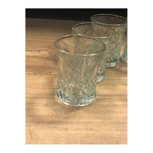 6 Lı Asya Kahve Yanı Su Bardağı Şeffaf Renk Royaleks-70279