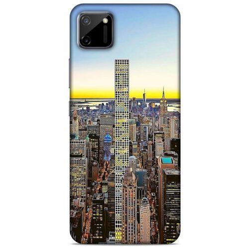 Oppo Realme C11 Kılıf Dünya Mimarisi (43) Thin Fit Kılıf 432 Park Caddesi