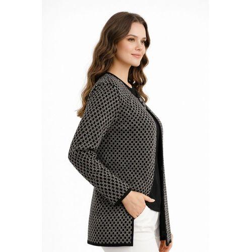 Kadın Anne Triko 2 Li  Hırka Takım BGL-ST05296