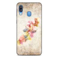Samsung Galaxy A40 Kılıf Desenli Özel Seri Tüyler (21) Koruyucu Kapak