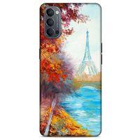 Cityx (23) Oppo Reno 4 Kılıf Silikon Kapak Desenli