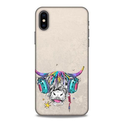 Animax DJ İnek Apple Iphone X Kılıf Desenli Silikon
