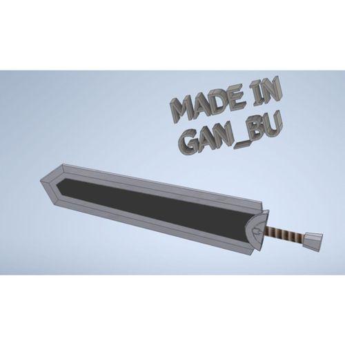 BERSERK Guts Büyük Kılıcı (Bu ürün Sadece Plastik parçadır - Almadan Önce Soru Sorabilirsiniz)