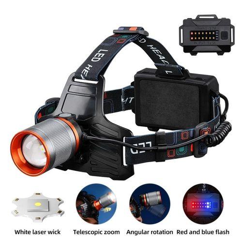 Bedotech Bd-8 13w Tg + Smd Led Alüminyum Alaşımlı Zoomlu Type-c  Kafa Feneri
