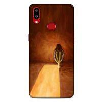 Samsung Galaxy A10s Kılıf Depresyon (47) Crystal Flex Kılıf Siyah Kırmızı