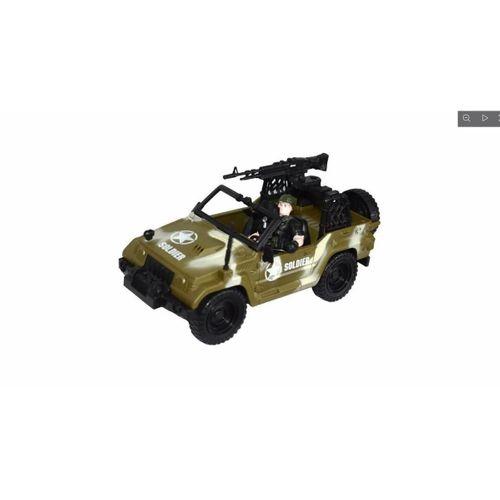 Combat Force Figür ve Askeri Jeep
